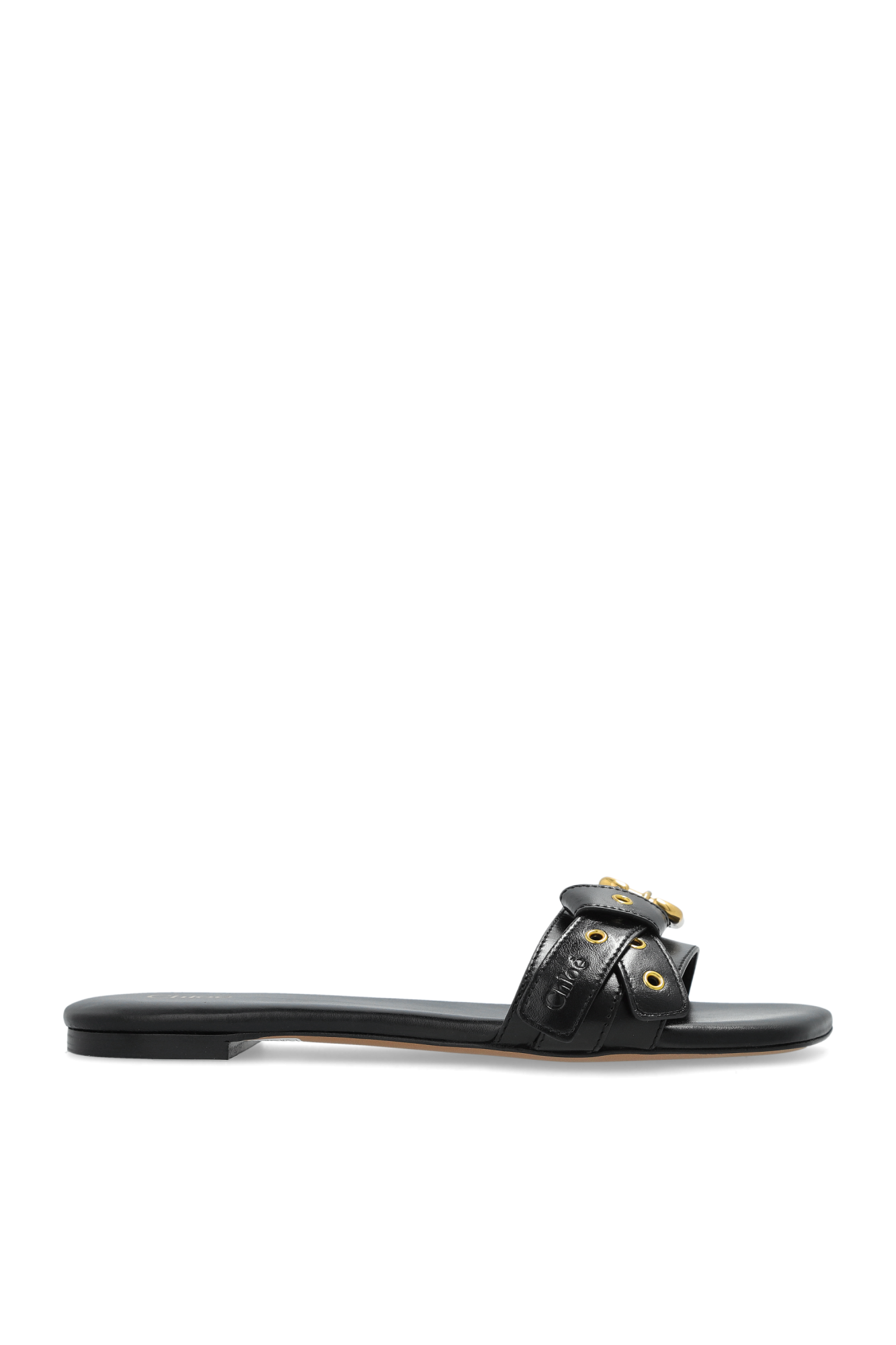 サンダル・ミュール CHLOe 'Mae' slides Black CHC25S08NQJ Chloé Mae Slides | Black | FARFETCH